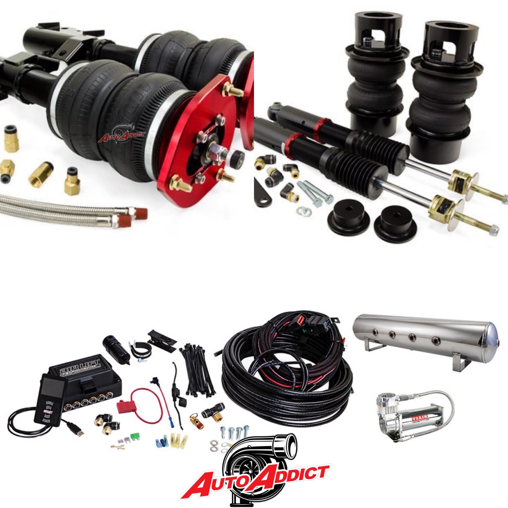 Chevy Camaro 2016-2023 Air Lift Performance Suspension Air Bags Struts With 3P Air Management