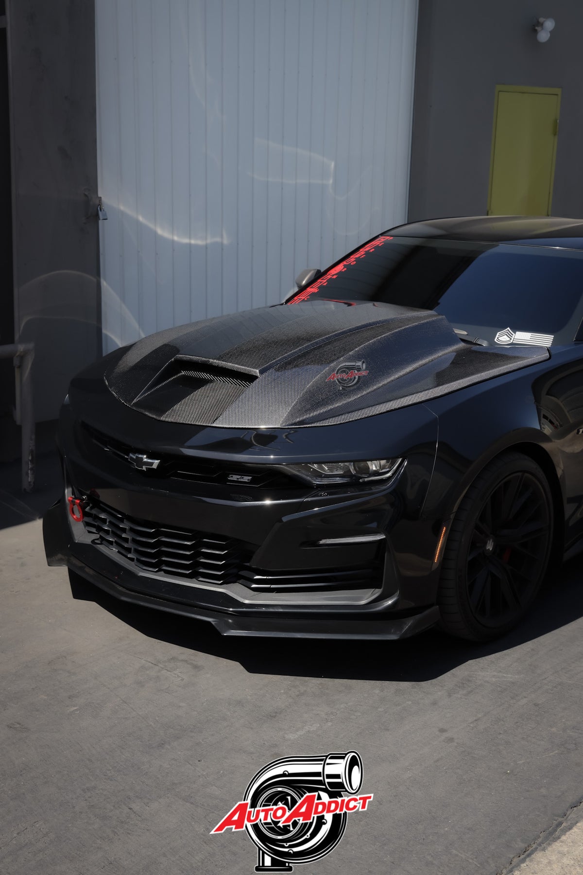 2016 2024 Chevy Camaro Type Copo Double Sided Carbon Fiber Hood