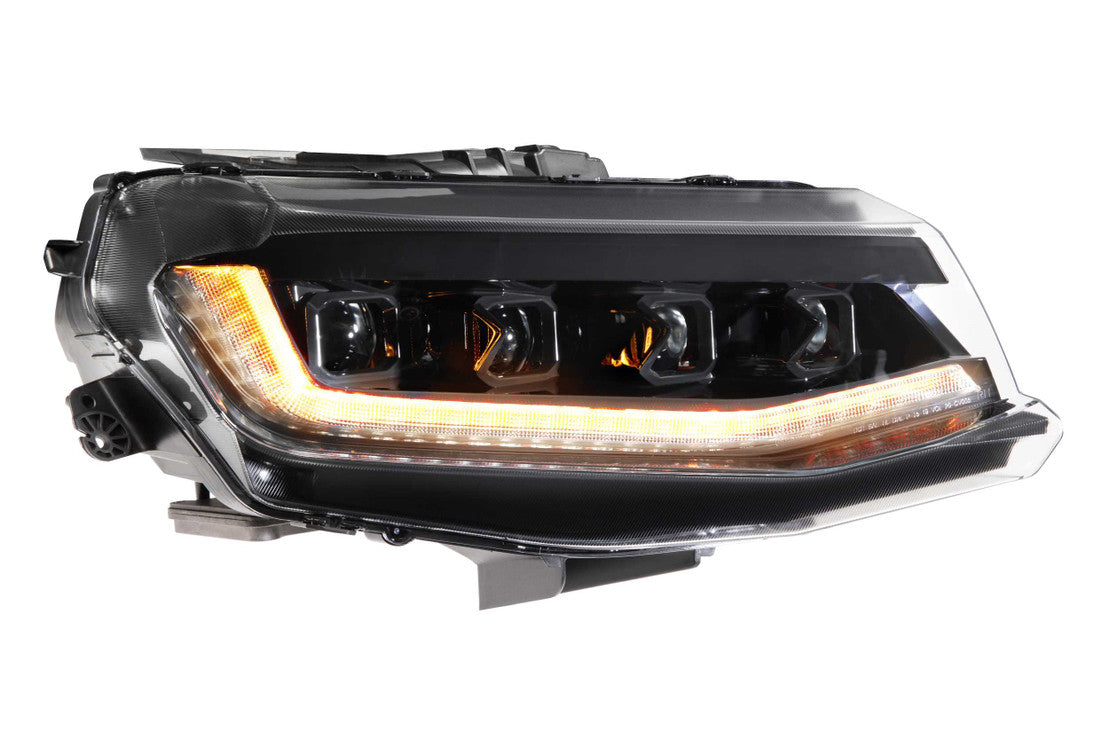 2016-2018 Chevy Camaro Fish Eye Projector Headlights Amber Sequential Turn Signals