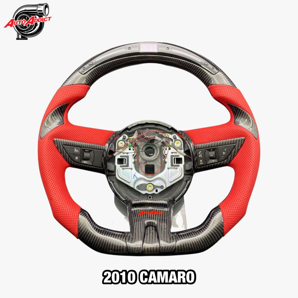 2010-2011 Chevy Camaro Custom Carbon Fiber Steering Wheel