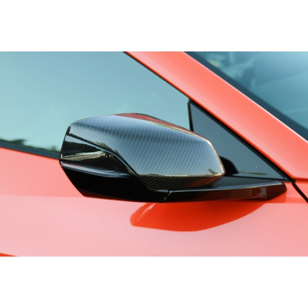 2020-2023 Chevrolet Corvette C8 Carbon Fiber Mirror Covers