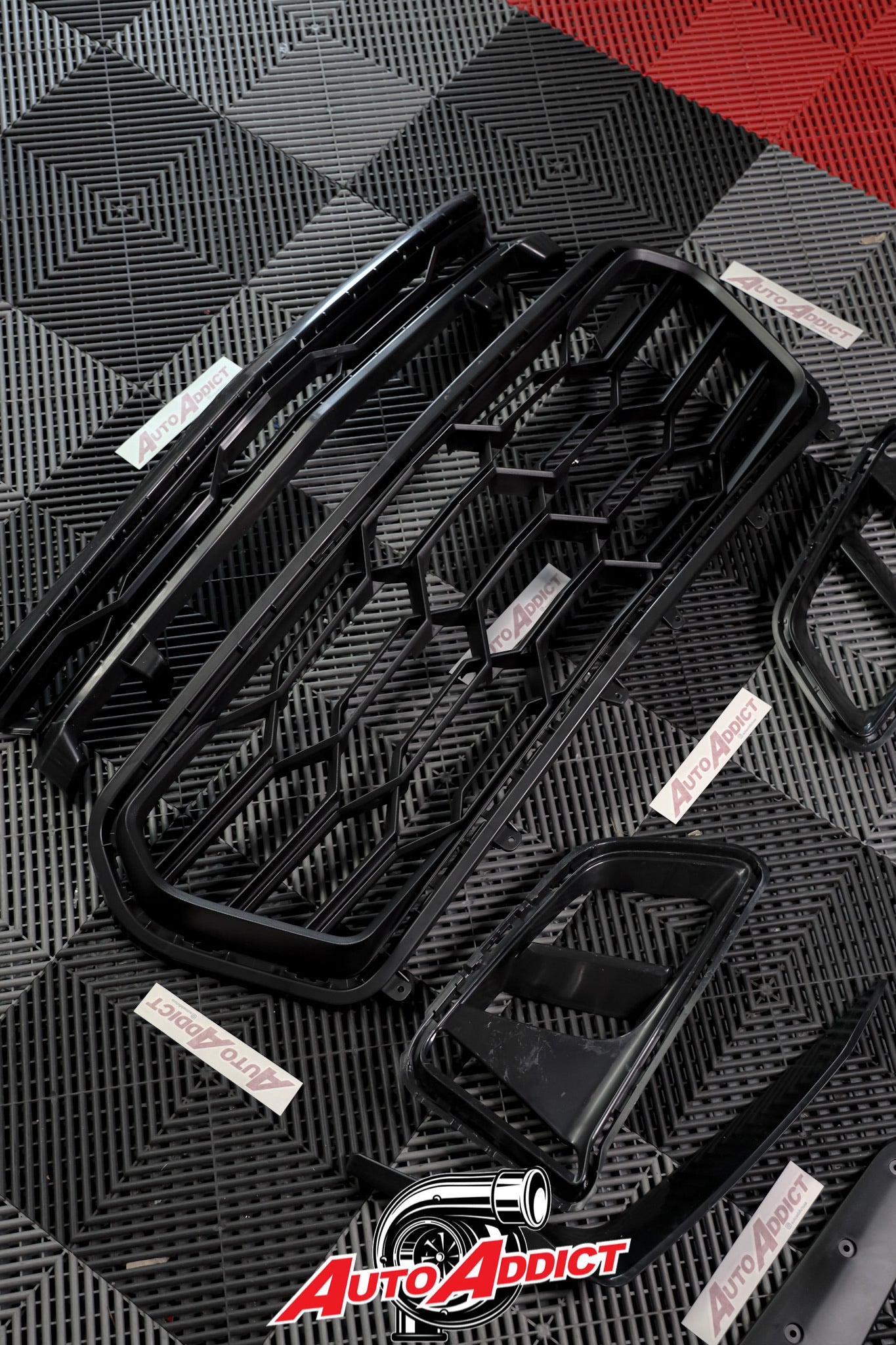 2010-2015 Chevy Camaro ZL1 1LE Track Package Front Bumper Conversion 11pcs Flat BLK